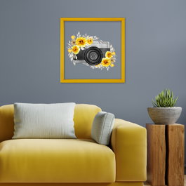 Wallity Cuadro decorativo enmarcado CAM86786 Multicolor
